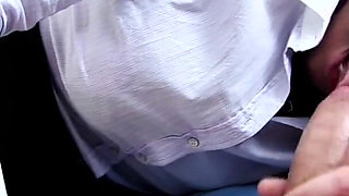 Sexy Ebony Secretary Gets Caught Playing with Her Co-worker so the Boss Makes Her Take His Girthy Cock Instead
