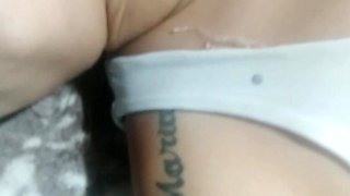 Masturbating with a Tasty Toy
