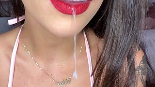 Cute blonde amateur webcam teen masturbating