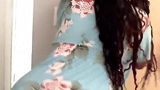 Quicky with a Thick Black Booty in Sundress
