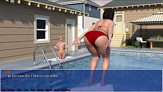Lily of the Valley- Milf Pool Suprise Visit