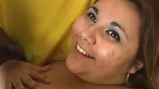 Marisella sexy asian bbw fuck with black for money