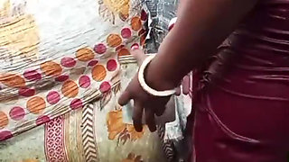 Cute  Desi sister-in-law's open bath goes viral