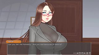 Sylvia thinks her manager loves her in this cartoon fantasy by Misskitty2k