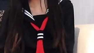 College Girl Drilled in Principals Office