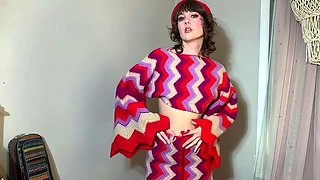 Small tit girl Georgia Jones masturbating in panties