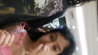Public Mall Sex with Melody, Sissi & Shane - Upskirt No Panties, Facial Cumshot & Risky Cumwalk