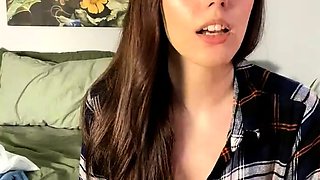 Curly Blonde Teen Records Solo Dildo Masturbation More at