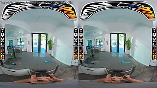 VIRTUAL PORN - Cum Enjoy Some Breakfast With Petite Teen Sera Ryder In VR