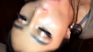 Beautiful Chinese Girlfriend Gives a Blowjob