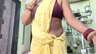 Kitchen Cooking Hot Bhabhi Sexaudio