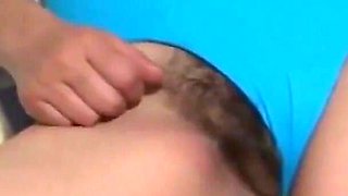 58 Year Old Latin on Beach Show Masturbation Orgasms Cumshots Hairy Pussy Fucked