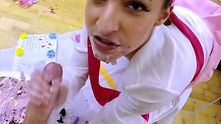 Amirah Adara - ANAL Birthday Virgin TINDER date with