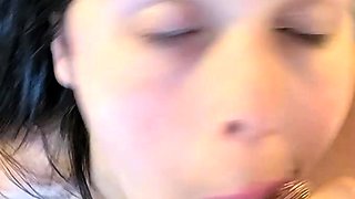 Hot Brunette Girlfriend POV Blowjob