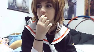 Skinny Redhead With Glasses amp Stockings Toys Play