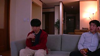 Busty asian teen give first handjob