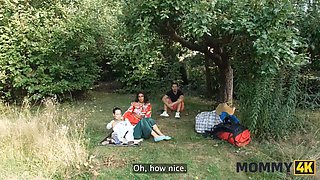 Mommy4k. sumptuous brunette milf Valentina Sierra is having a hard porn with her offspring’s bf in public