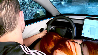 Uber Driver Gets Lucky and Picks up a Pornstar