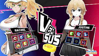 Ep12: Hentai Scenes with Martina, Venus and Monica - Academy Love Saga: Tennis Angels Ex