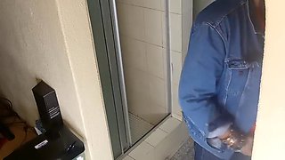 Bathroom Blowjob