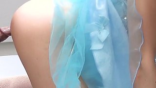 Little Dragon Petite Princess Licking Ass Drinking Cum