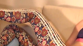 Blonde MILF and Hot Brunette Teen Licking Each Others Feet