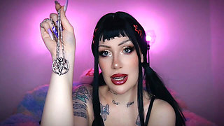 Sinner of Satan ENG - Religious - Satanic - Egirl - Goth Girl - JOI - Italian - Femdom - Mistress - Mistress - Big Ass - Fishnets