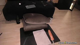 Blondie Superslut Female Pummeled By Plaything Machine