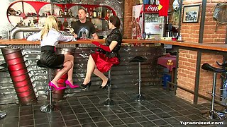 Bartender Gets The FemDom Surprise Of His Life