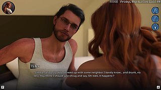 Boundaries of Morality - Emma Seduced Tyler to Have Sex with Her in Bed and in the Shower as Well