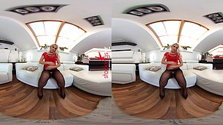 Lick My Ass - Busty Blonde Ass Eating - Sexlikereal