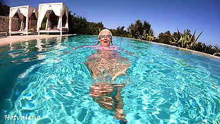 Bathing Fun with a Hot Slut