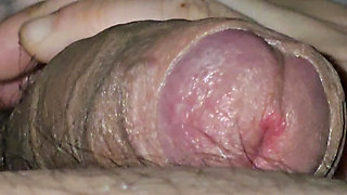 Step mom best close up handjob on German step son big dick