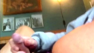 Amateur Norwegian Daddy Handjob
