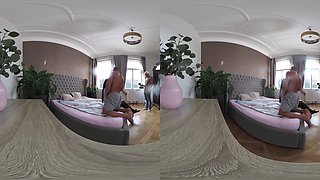 Daphne Klyde - Vr Behind The Scenes Part Two - Double Meat Sandwich (Dvp) Makes Thick Milf Squirt Buckets Of Joy Juice