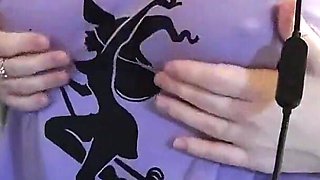Nipple Play, Masturbation, Nipple Orgasm by Watching Porn