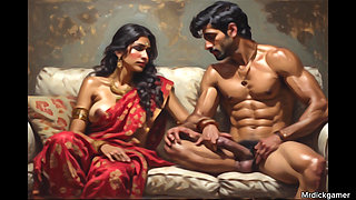 Rich indian married aunty fucking with her assistant in car while husband is out for work