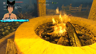 Skyrim B and L mod - Trying to complete a quest but got distracted by hot women