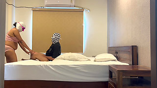 Besharam Bhabhi punished a man & sucked & fucked him in her room