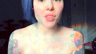 Great Big Boobs On Masturbating Redhead