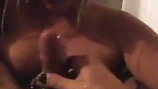 Live From the Hot Tub Part 2/6 Sucking Cock While Camming in the Bath