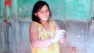 Stepmom, aunty, and bhabhi exploring their desires together