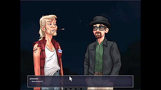 Summertime Saga: I fucked old Roz and we got everything for Roxy stepmom