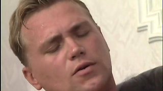 A girl banged in all her holes by two well endowed guys