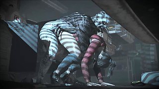 Robaatoo Intense Hardcore Anal Sex: Hot Slut Fucked Doggy Style with Tight Ass Gaping