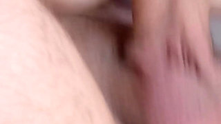 Oiled Tight Pink Pussy Creampied