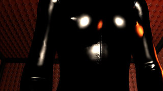 Mistress in Black Latex - POV Cowgirl