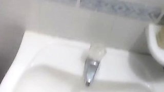 Indian Lovers Having Sex At Bar Toilet