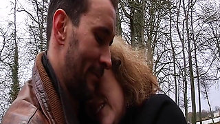 Older French Slut Picked up in the Park and Fucked in the Ass