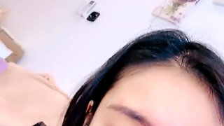 Pretty Japanese teen solo masturbation Uncensored
